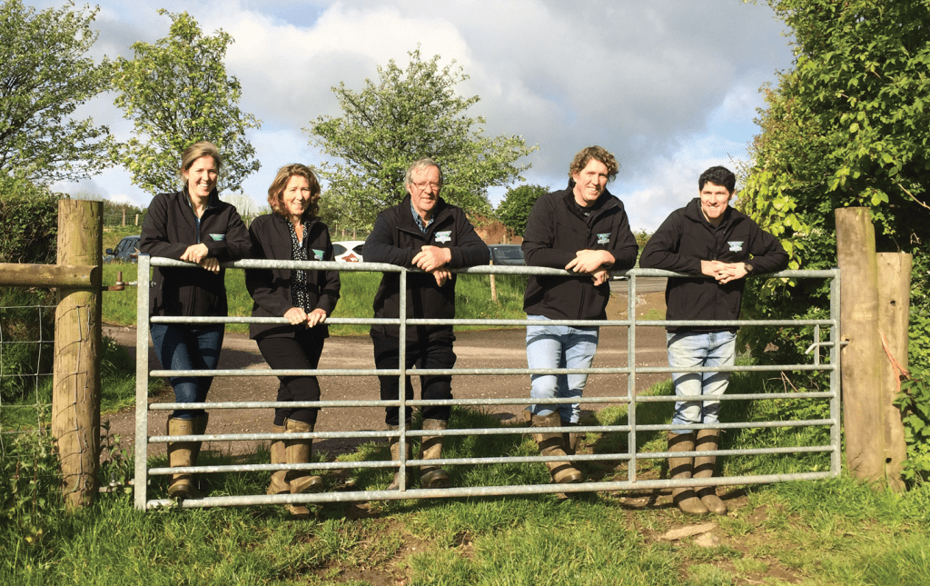 Webber family, Shearwell Data (credit Mendip Media)