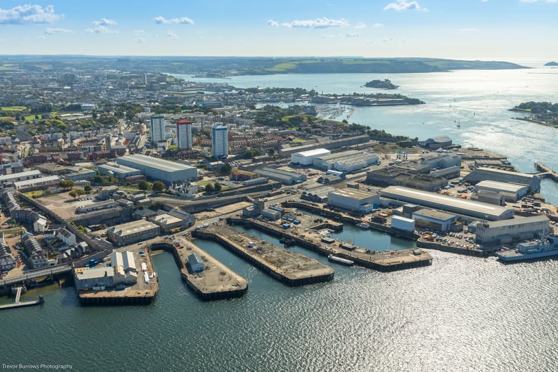 Photo of Devonport dockyards