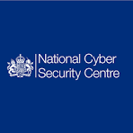 National Cyber Security Centre logo on blue background
