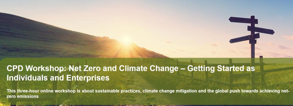 Banner for Plymouth University net zero workshop